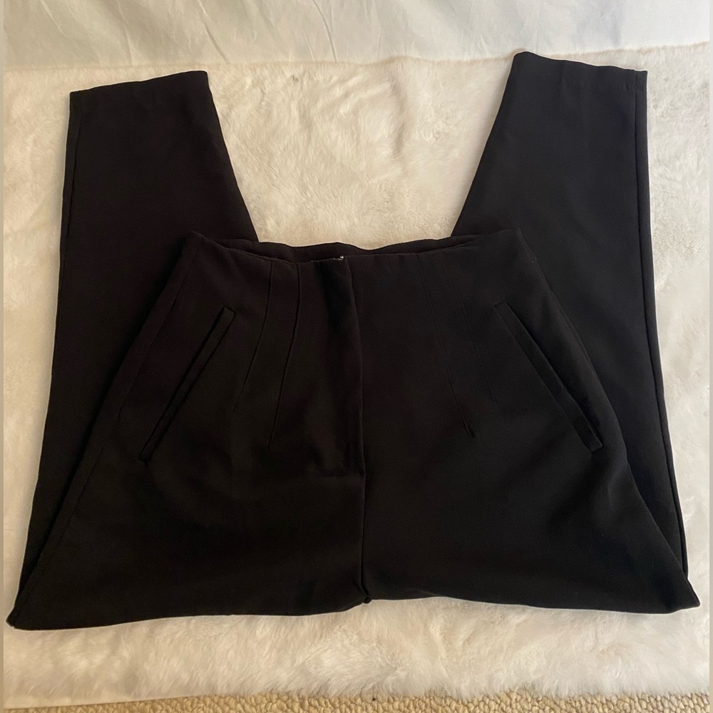 Women black high waist pant size small